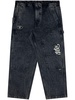 logo-embroidered straight-leg jeans