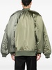 Green Double-Sleeves Bomber Jacket