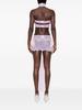 x Shayne Oliver lingerie minidress