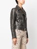 leather biker jacket