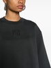 logo-embossed sweatshirt