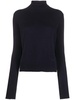 roll-neck cashmere jumper