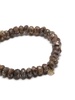 14kt yellow gold labradorite beaded bracelet