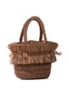 Andrea fringed tote bag