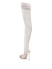 Gilda 120mm rhinestone fishnet boots