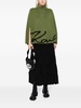 Karl Signature fine-knit cape