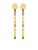 18kt yellow gold Ice Cube earrings