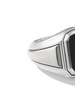 sterling silver Deco onyx signet ring