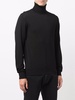 roll neck knitted jumper