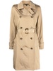 double-breasted trench coat