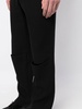 cut-out straight-leg trousers