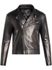 leather biker jacket