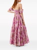 Saint-Rémy off-shoulder maxi dress