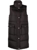 long puffer vest