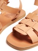 flat leather sandals