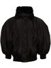 hooded padded jacket