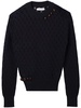 Nissan crew-neck jumper