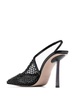 Gilda mesh-panel pumps