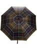 tartan-check umbrella