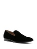 Jean round-toe velvet loafers