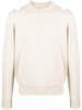 cut-out wool jumper