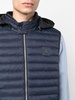 zip-up hooded gilet