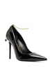 120mm patent leather pumps