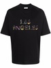 Los Angeles brush-art print T-shirt