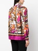 satin-finish cheetah-print shirt 