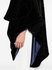 devoré velvet cape