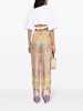 graphic-print palazzo pants