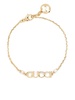 Gold-Tone Gucci Letter Bracelet