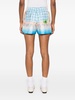 Le Plongeon silk shorts