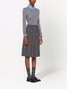 Prince Of Wales-check wool skirt