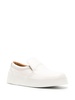 slip-on leather sneakers