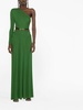 one-shoulder cut-out gown