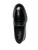 H600 debossed-logo penny loafers