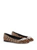 Iveery leopard-print ballerina shoes