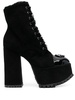 Hexagon platform 130mm platform boots