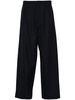 low-rise palazzo pants