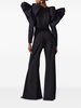 high-rise wide-leg trousers