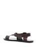 Paris flat leather sandals