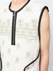 boutis floral-print armor gilet