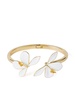 Ginger Flower open-cuff bracelet