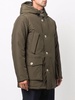 hooded padded coat