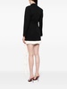 Alondra blazer draped minidress