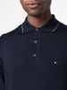 fine knit wool polo jumper