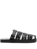 Filoklis flat leather sandals