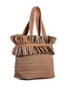 Bonnie raffia tote bag