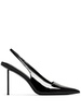 95mm slingback pumps